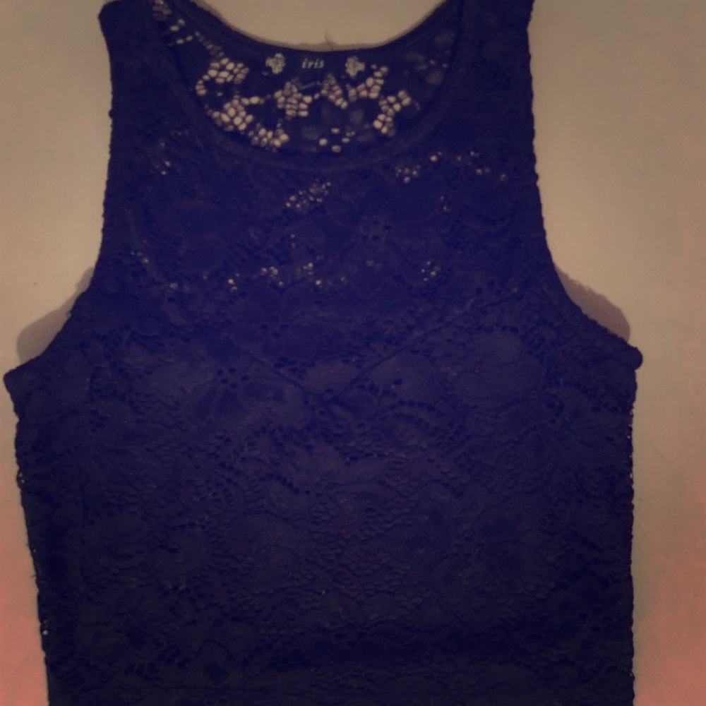 Black Crop Top